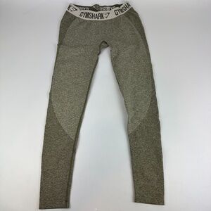 Gymshark Womens Size M Flex Leggings 29in Inseam Green